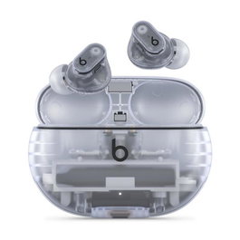 Beats Studio Buds + Transparent Noir Casque Bluetooth True Wireless avec ANC - Écouteurs Intra-auriculaires avec Micro, USB-C - Apple