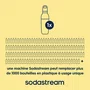 SodaStream Fizz&Go Easy-Mix, Bouteille Isotherme en Acier Inoxydable 0,71 L pour Machine à Eau Pétillante et Soda, Garde au Froid 6 Heures, Coloris Sable
