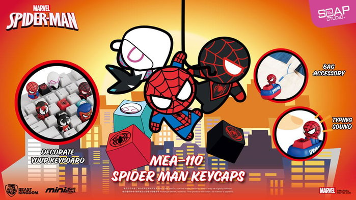 Beast Kingdom Toys Spider Man assortiment figurines Mini Egg Attack Blind Box 5 cm (6) Beast Kingdom Toys Spider Man assortiment figurines Mini Egg Attack Blind Box 5 cm (6)