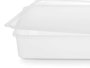 Leknes Boîte de conservation 32 x 24 x 5 cm Plastique Transparente (Set de 12)