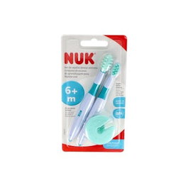 NUK Set de 2 brosses à dents d'entraînement