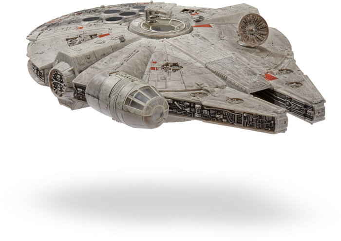 Jazwares Star Wars Millennium Falcon avec figurine articulée de 23 cm