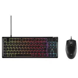 Corsair Ensemble Clavier K55 CORE TKL et Souris KATAR PRO XT