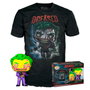 Funko - Coffret POP! et T-shirt Joker DC Comics - Taille M - Jeu en français, anglais, allemand, italien, portugais, espagnol