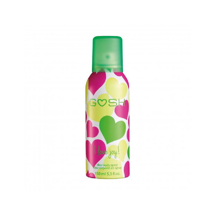 Gosh Déodorant antitranspirant en spray I Love Joy! Musc blanc pour femmes 150 ml Gosh Déodorant antitranspirant en spray I Love Joy! Musc blanc pour femmes 150 ml