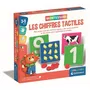 Clementoni - Jeu éducatif Montessori 'Les chiffres tactiles' - Apprentissage des chiffres avec 10 cartes rugueuses - À partir de 3 ans