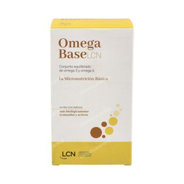 LCN Omega Base Lcn 60 gélules - Complément alimentaire oméga 3 et 6