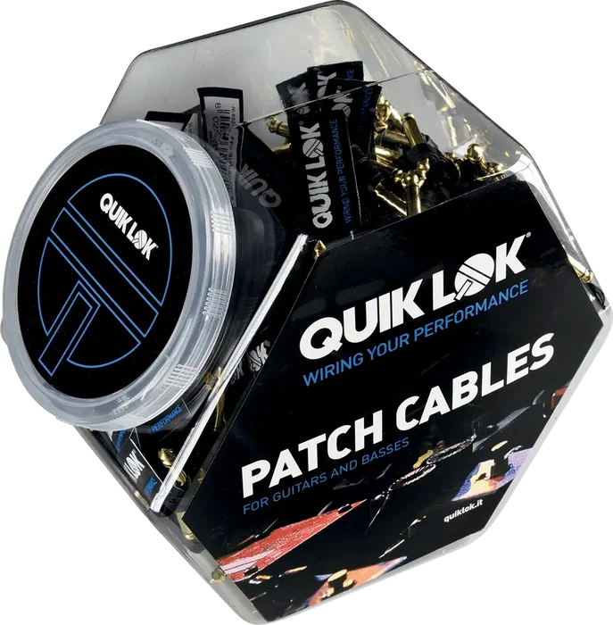 QUIKLOK Cable Patch Jack-Jack Aa - Pack de 65 unités, Mix Quiklok