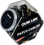 QUIKLOK Cable Patch Jack-Jack Aa - Pack de 65 unités, Mix Quiklok