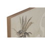 Home ESPRIT Cadre Oriental Palmiers et Héron, 120 x 3,5 x 80 cm (2 Unités)