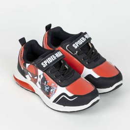 Spider-Man Baskets LED Rouge Taille 28