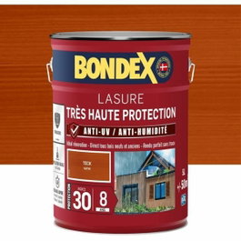 Bondex Lasure haute protection teck finition satinée 5L