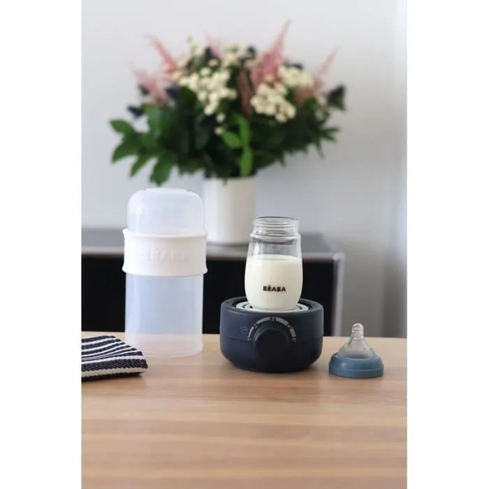 Beaba Chauffe-Biberon Babymilk Multifonctions - Chauffe Biberons, Petits Pots et Lait Maternel - Stérilisateur - Vapeur Douce - Night Blue Beaba Chauffe-Biberon Babymilk Multifonctions - Chauffe Biberons, Petits Pots et Lait Maternel - Stérilisateur - Vapeur Douce - Night Blue