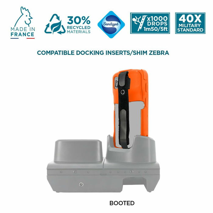 Protection pour téléphone portable Mobilis 052064 Orange