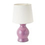 BigBuy Home Lampe de bureau Blanc Violet 40 W