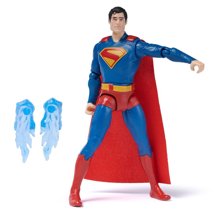 Spin Master DC Comics Figure articulée Superman Battle Attack 15 cm - Homme de Acero - Film 2025 - Jouet portable pour enfants +4 ans - 6073319