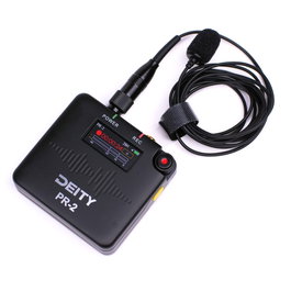 Deity PR-2 Enregistreur de Poche Stéréo avec Micro Lavalier Black