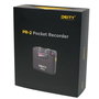 Deity PR-2 Enregistreur de Poche Stéréo avec Micro Lavalier Black