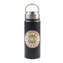 ERIK - Gourde isotherme en acier inoxidable 500ml à motif The Beatles avec poignée et bouchon étanche