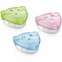 MAM Boîte doseuse de lait pour biberons - 3 doses, forme triangulaire, ivoire