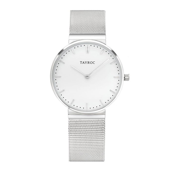Tayroc TY144 Montre Analogique Homme Gris Tayroc TY144 Montre Analogique Homme Gris