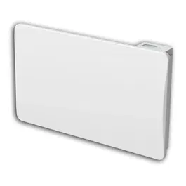 Warm Tech - Radiateur électrique à inertie céramique 1500W, programmable, chauffage pour pièce jusqu'à 60 m³, design moderne, blanc 230V