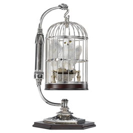 The Noble Collection Figurine miniature Hedwig en cage