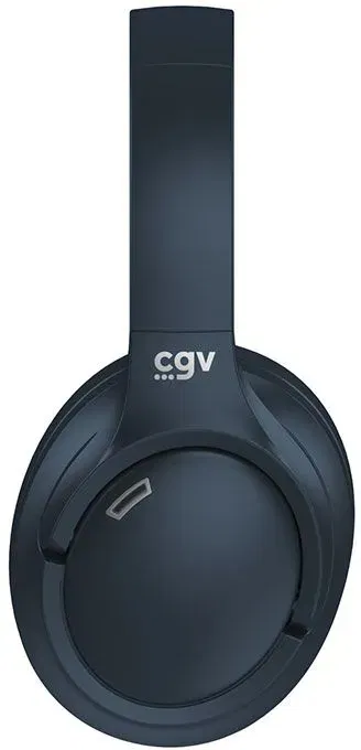 CGV SonicVibe ANC Casque Bluetooth avec Réduction Active du Bruit, Microphone Intégré, Égaliseur Personnalisable, Application Tuya, Bleu