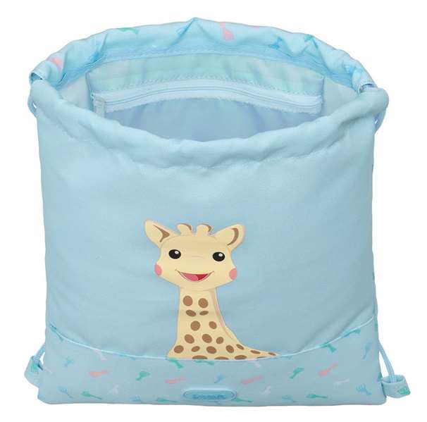 Safta Sac de couchage plat enfant imperméable junior Sophie La Girafe Dreams, dimensions 26x34x1 cm, recommandé à partir de 3 ans