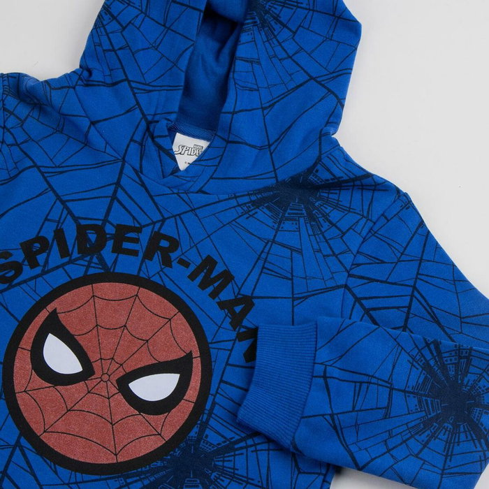 Sweat à capuche enfant Spider-Man Bleu