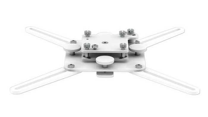 SMS CMV735-1235 - Support de projecteur télescopique jusqu'à 20 kg, longueur réglable 735-1235 mm, blanc