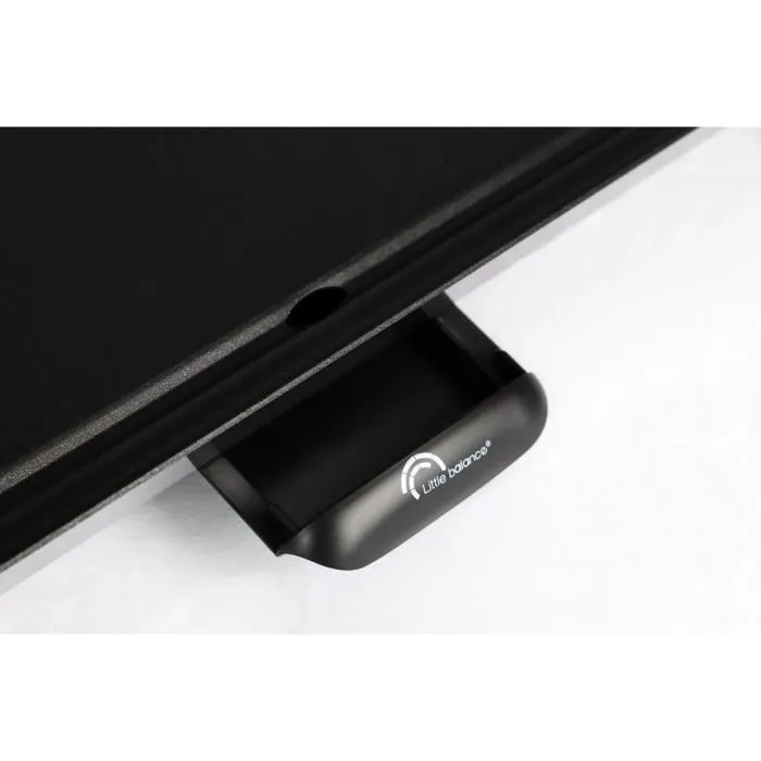Little Balance - Happy Plancha 90 - Plancha électrique XXL 90x23cm - 2000W - Surface antiadhésive - Thermostat réglable jusqu'à 240°C