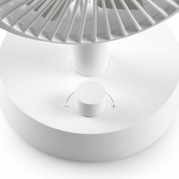 Domo Ventilateur de table rechargeable USB 15 cm 10 vitesses