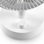 Domo Ventilateur de table rechargeable USB 15 cm 10 vitesses