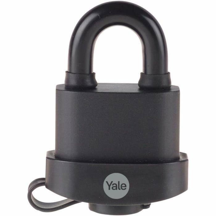 Yale Cadenas étanche 51 mm - 3 clés - 24314000 Yale Cadenas étanche 51 mm - 3 clés - 24314000