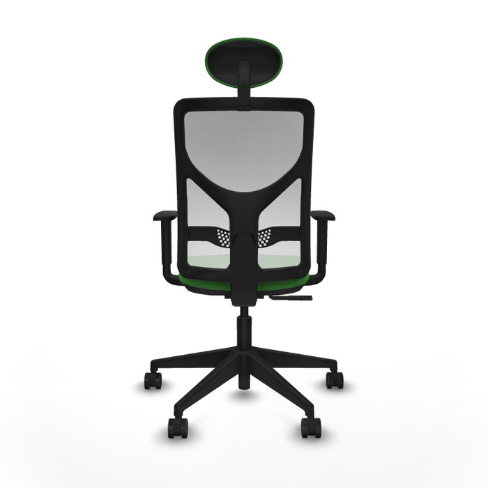 Piqueras y Crespo Chaise de Bureau Motilla Vert et Blanc Piqueras y Crespo Chaise de Bureau Motilla Vert et Blanc