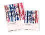 Innspiro Set de 2 blocs de papier acrylique A3 et A4, 12 pages de 400g