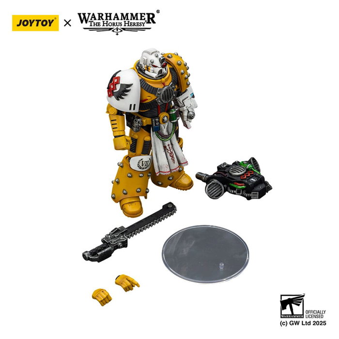 Warhammer 40,000: imperial Fists figurine Legion Apothecary 12 cm