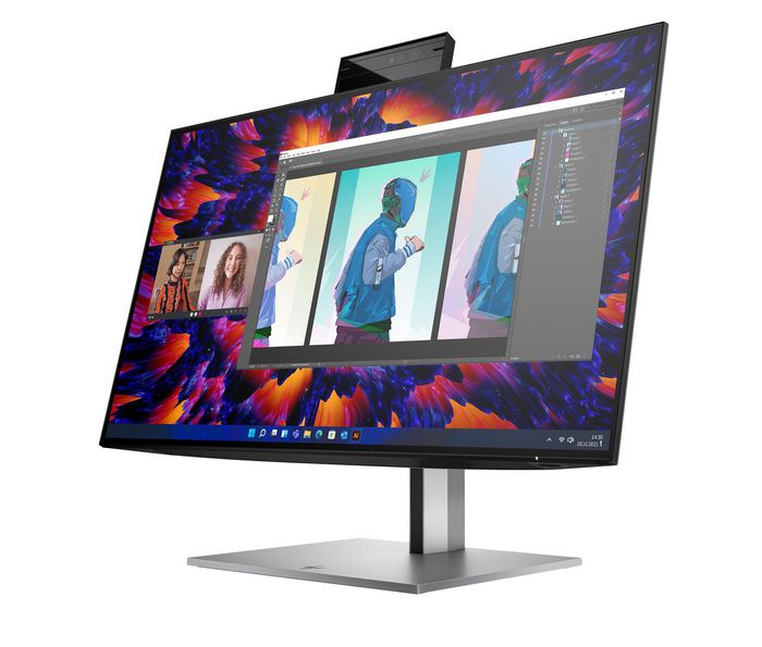 HP Écran de Conférence Z24m G3 60.5 cm (23.8") QHD IPS Webcam Intégrée Haut-Parleurs Micro HP Presence HDR400 USB-C 100W