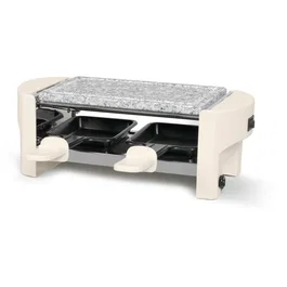 Livoo Raclette DOC369C pour 2 personnes avec plaque grill granite