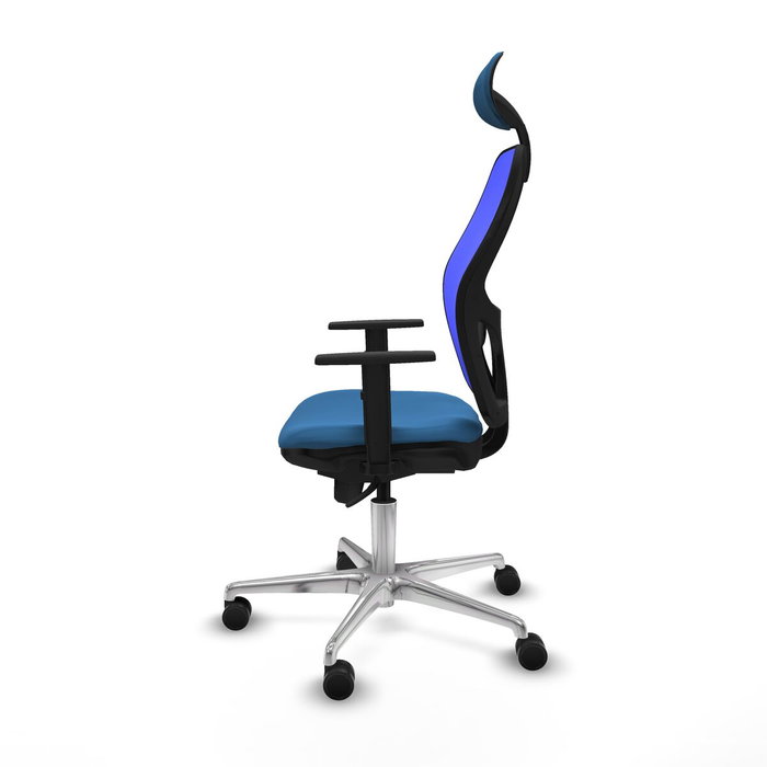 Piqueras y Crespo Chaise de Bureau 1D086N1 Bleu clair