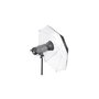 Walimex Parapluie 2in1 Reflex & Translucent blanc 84cm