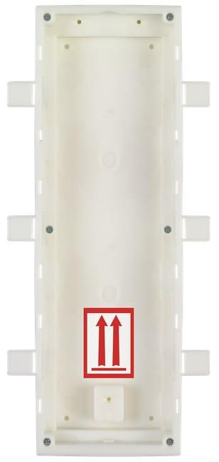 2N Helios IP Verso - boîtier pour installation murale 3 modules, compatible IP Verso 2.0, IP Verso et LTE Verso 2N Helios IP Verso - boîtier pour installation murale 3 modules, compatible IP Verso 2.0, IP Verso et LTE Verso