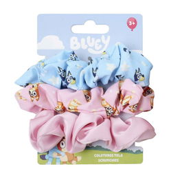 Elastiques pour Cheveux Bluey Bleu 3 Pièces