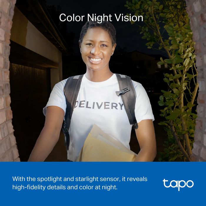 TP-Link Tapo D230S1 Kit Sonnette Vidéo Intelligente avec Caméra 2K 5MP, Vision Nocturne Couleurs, Détection IA Personne/Véhicule, Batterie, Chime Intérieur TP-Link Tapo D230S1 Kit Sonnette Vidéo Intelligente avec Caméra 2K 5MP, Vision Nocturne Couleurs, Détection IA Personne/Véhicule, Batterie, Chime Intérieur