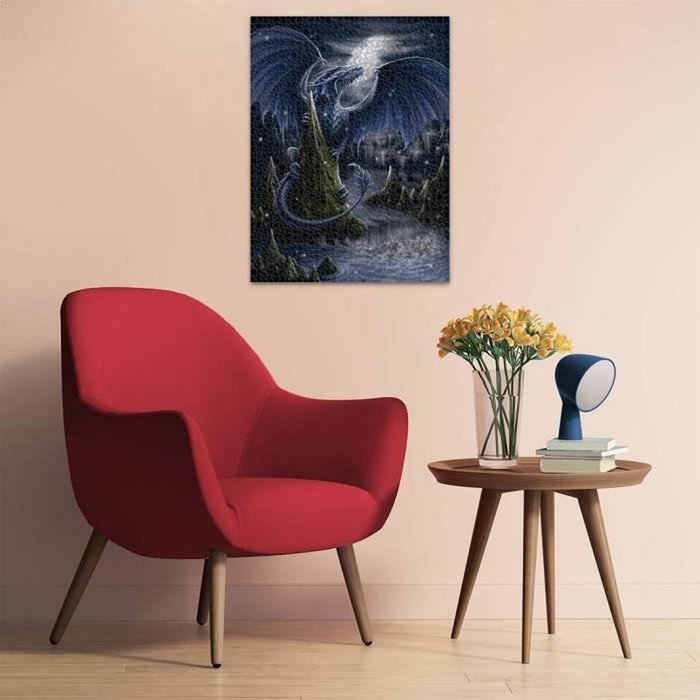 Ravensburger Puzzle Le dragon bleu, 1500 pièces
