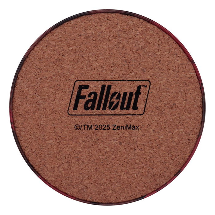 FaNaTtik Fallout pack 4 sous-verres Metal Drinks