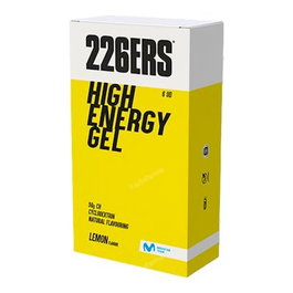 226ERS Coffret de 6 High Energy Gel 76g Citron