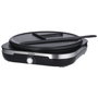 Severin CM2199 Crêpière électrique XXL Ø 38cm Inox brossé / Noir