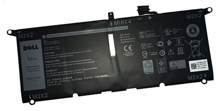 Dell - Batterie 52 Whr - 4 cellules - Lithium-ion - Pour ordinateur portable Dell - Batterie 52 Whr - 4 cellules - Lithium-ion - Pour ordinateur portable